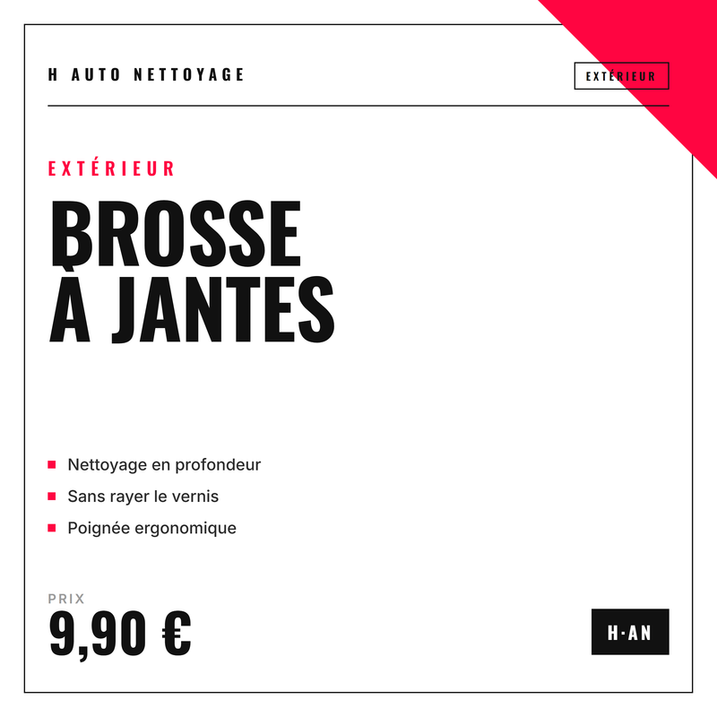 BROSSE À JANTES — H AUTO NETTOYAGE