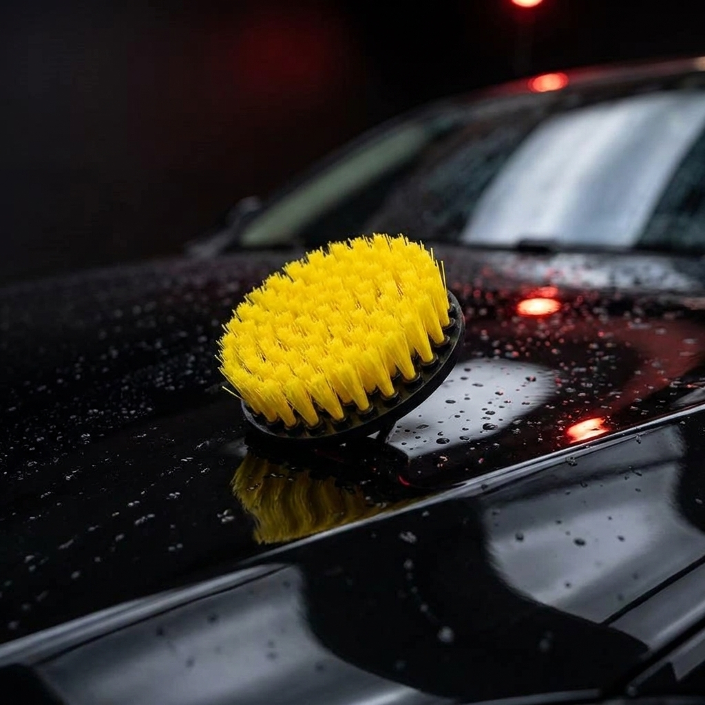 drill brush jaune H AUTO NETTOYAGE