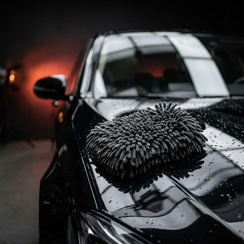gant de lavage microfibre H AUTO NETTOYAGE