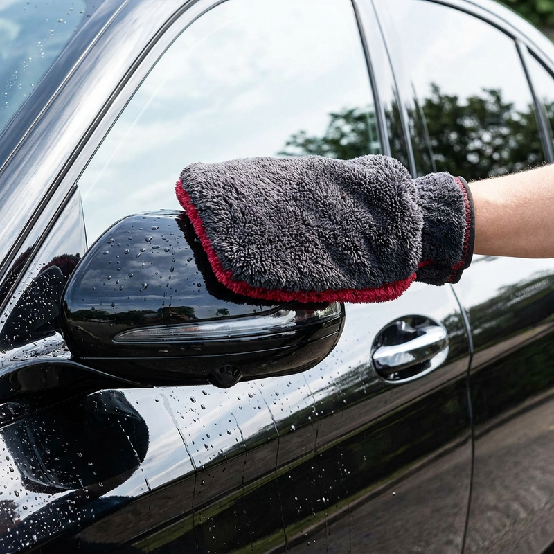 gant sechage microfibre — H AUTO NETTOYAGE