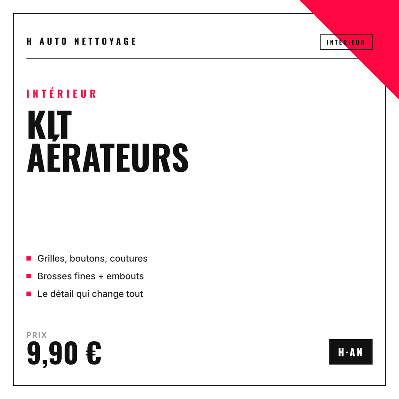 Kit brosses aérateurs & recoins – la poussière qu'on ne voyait plus