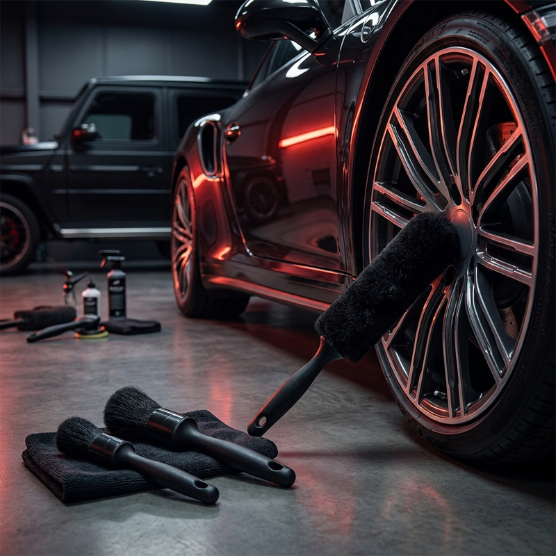 lot epees brosses jantes — H AUTO NETTOYAGE