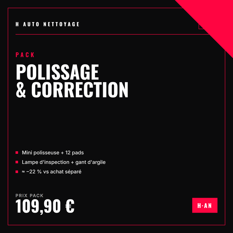 Pack Polissage & Correction – l'effet showroom à domicile
