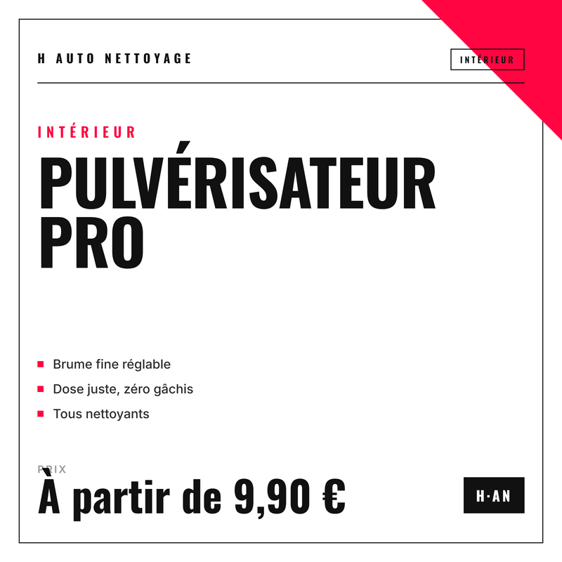 PULVÉRISATEUR PRO — H AUTO NETTOYAGE