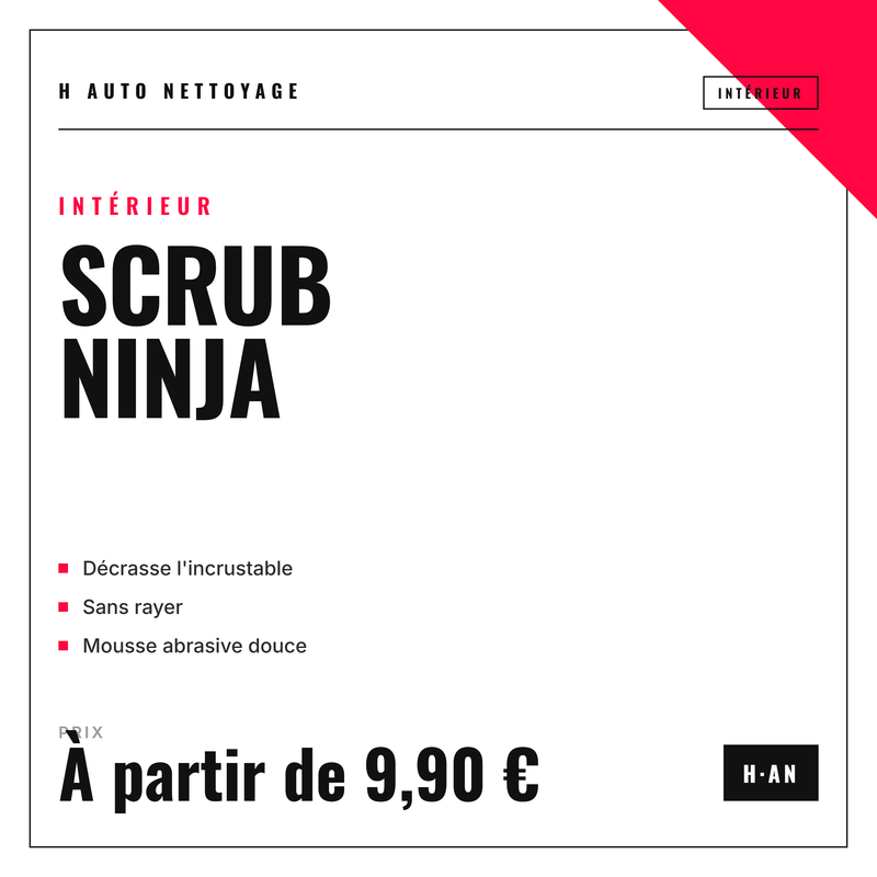 SCRUB NINJA — H AUTO NETTOYAGE