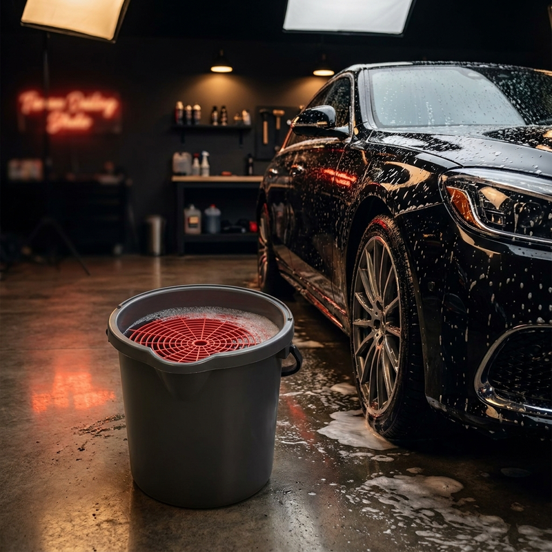 seau lavage grille anti swirl H AUTO NETTOYAGE